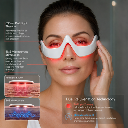 LumiLift™ 2-in-1 Red Light Therapy + EMS To Erase Eye Bags