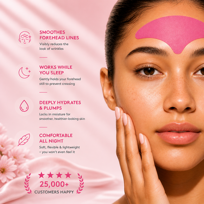 Queen Youth Forehead Tape – Anti-Wrinkle Patches (20 pcs)