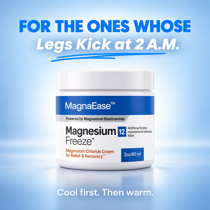 MagnaEase™ Magnesium Chloride Cream for Relief & Recovery