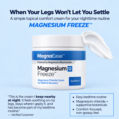 MagnaEase™ Magnesium Chloride Cream for Relief & Recovery