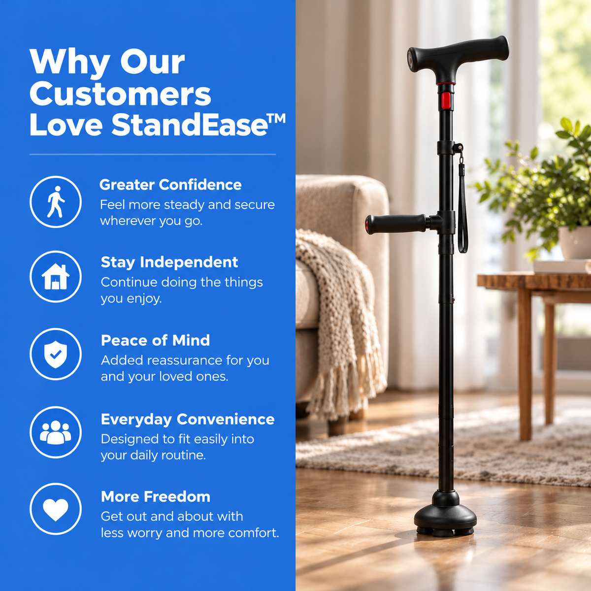 StandEase Cane